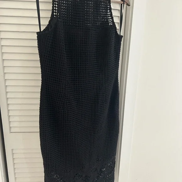 WHBM Black Lace Sheath Dress - Picture 10 of 11